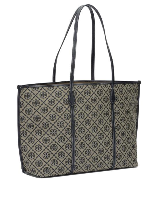 26FW 토리버치 T 모노그램 토트백 174279405 Blue - TORY BURCH