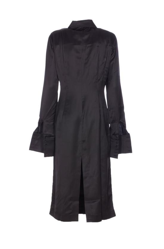 25FW 마린세르 원피스 WDR421ACWOV0056BK99 Black - MARINE SERRE