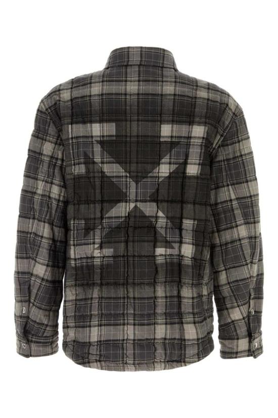 25FW 오프화이트 긴팔 셔츠 OMES01AF25FAB002 0710 Multicolor - OFF WHITE