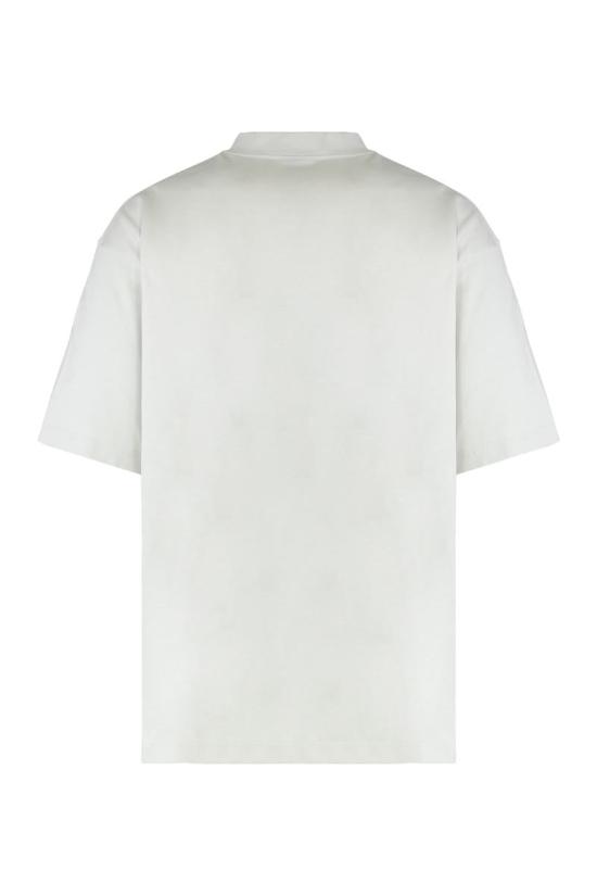 25FW 발렌시아가 반팔 티셔츠 764235TSVU4 9012 WHITE - BALENCIAGA