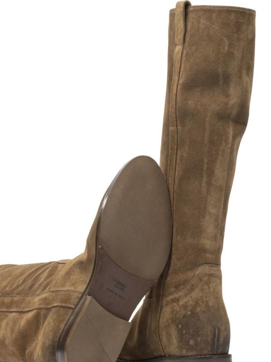 25FW 스트레티지아 부츠 A5896VELOUR CARAMEL WASH BROWN - STRATEGIA