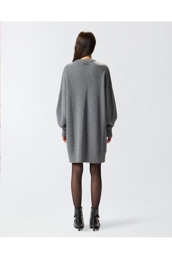 25FW 핑코 미디 원피스 105746A2S4II2 GREY - PINKO