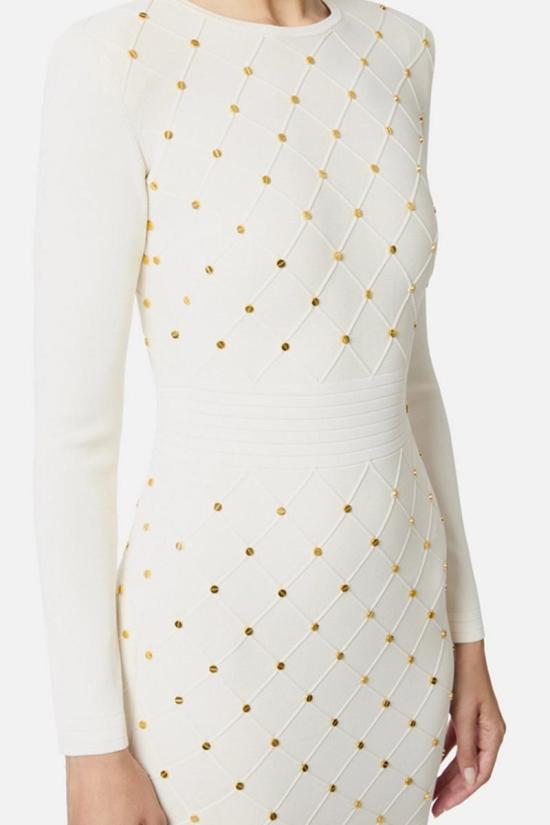 25FW 엘리자베타프랜치 숏 원피스 AM25S57E2D29 WHITE - ELISABETTA FRANCHI