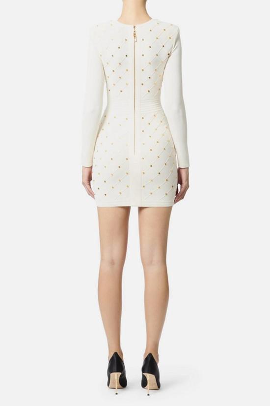 25FW 엘리자베타프랜치 숏 원피스 AM25S57E2D29 WHITE - ELISABETTA FRANCHI