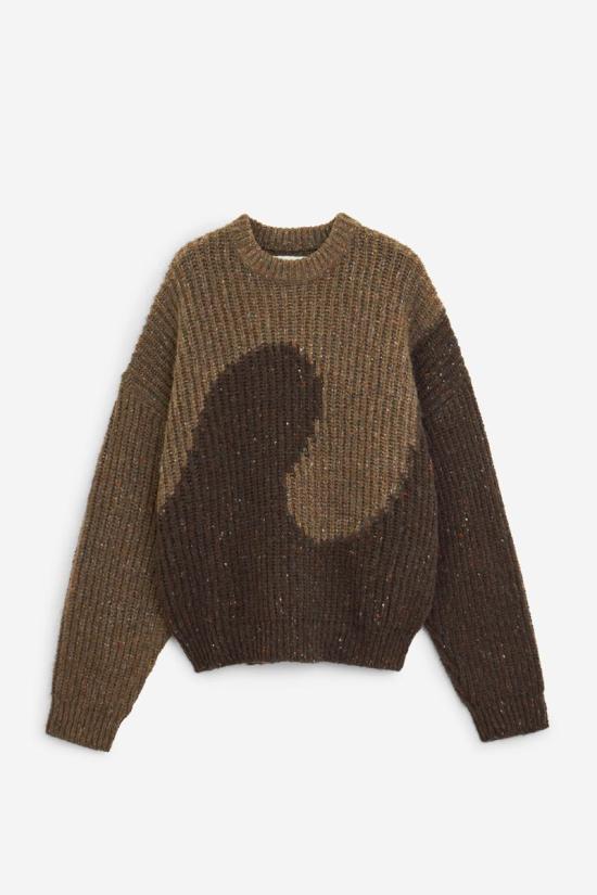 25FW 이알엘 스웨터 117614 ERL11N004 BROWN