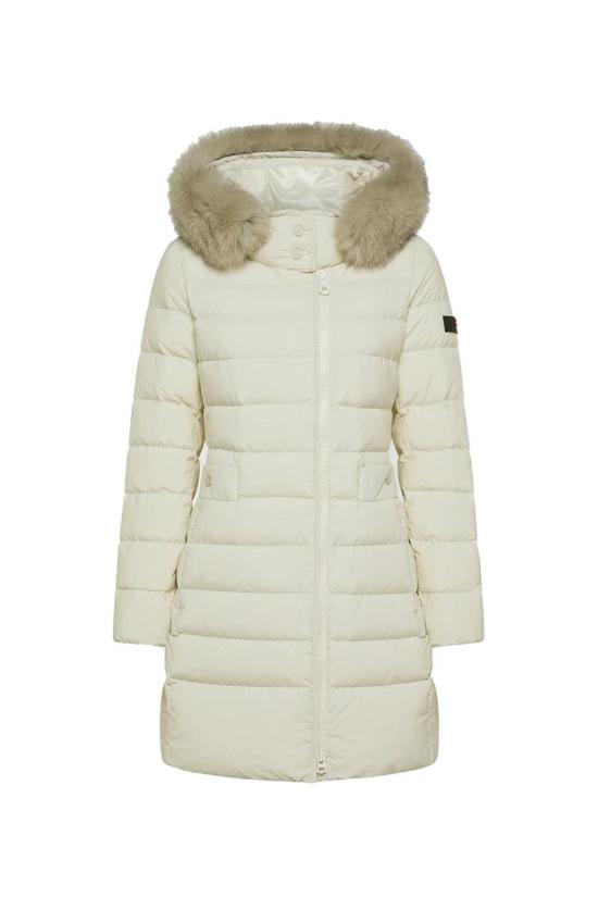 25FW 페트레이 세리올라 ML 06 하이칼라 퍼 롱 다운 재킷  PED5458 01190986983 TURTLE DOVE