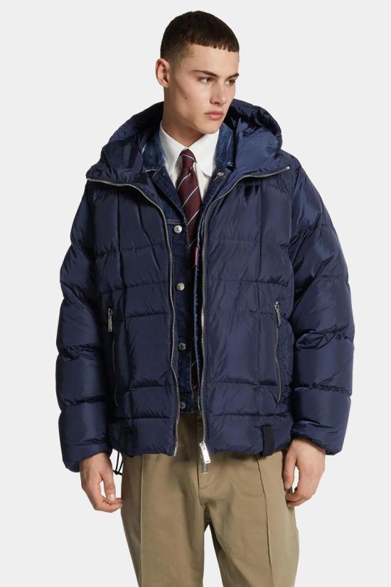 25FW 디스퀘어드2 패딩 S71AN0643 S53817487 Blue - DSQUARED2