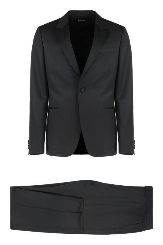 25FW 에르메네질도제냐 수트 세트 282KGR222776A2 001 Black - ERMENEGILDO ZEGNA