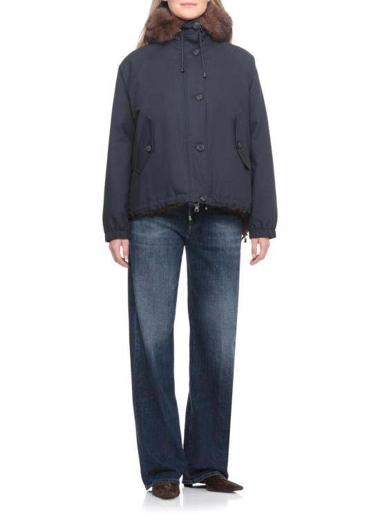 25FW 발렌티니 1972 숏패딩 K51028801 ECO FOXNAVY BLUE - VALENTINI 1972