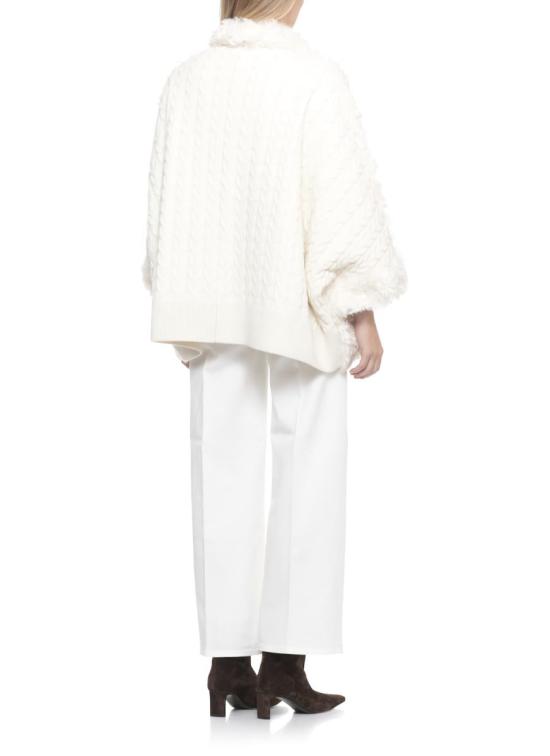 25FW 발렌티니 1972 무톤 E3151TRICOTOFF WHITE Beige - VALENTINI 1972