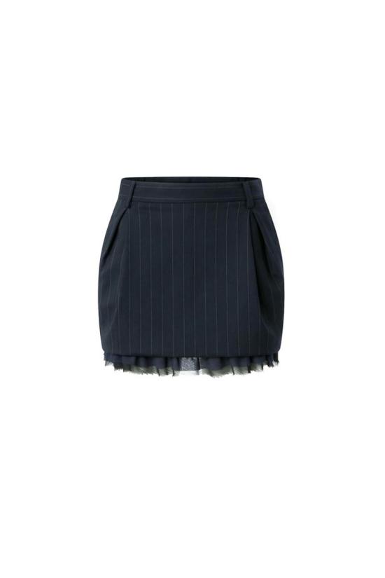 25FW 핑코 숏 스커트 105709A2QYEZ1 BLUE