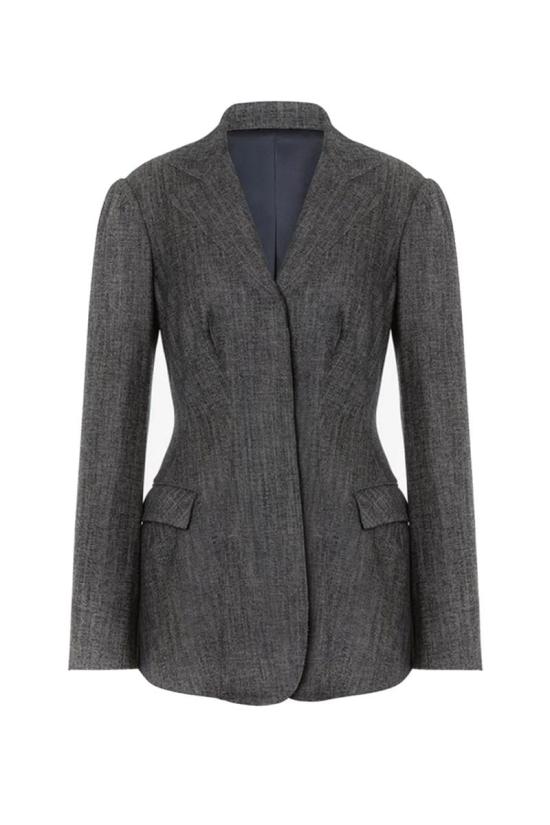 25FW 알베르타 페레티 수트 자켓 A0512 51391555 Black