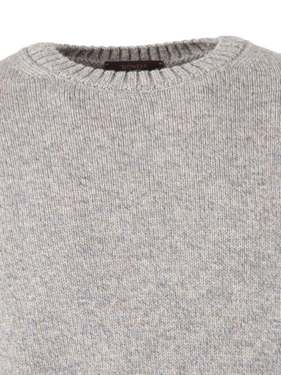 25FW 슬로웨어 스웨터 810234ZN233 Z2436 242583 GRAY - SLOWEAR
