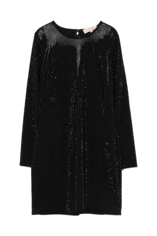 25FW 마이클 코어스 미디 원피스 MF5839ID6E001 Black