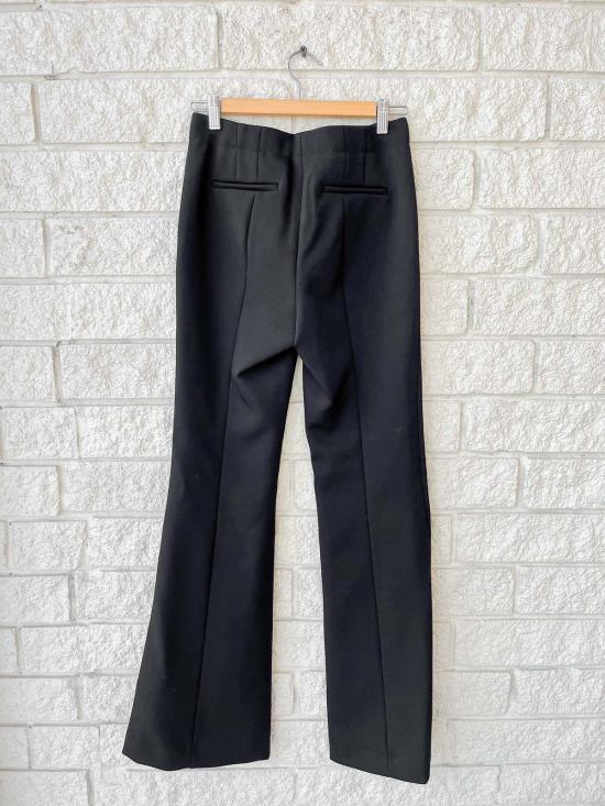  조나단 심카이 스트레이트 팬츠 Jonathan Simkhai 케나 바지 블랙 - JONATHAN SIMKHAI