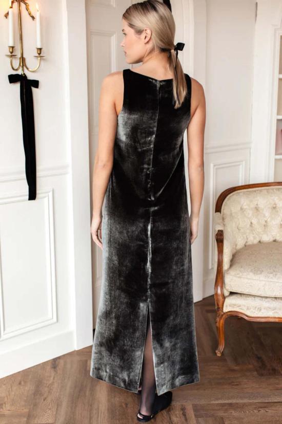  에머슨 프라이 롱 원피스 컷인 시프트 맥시 드레스 - EMERSON FRY