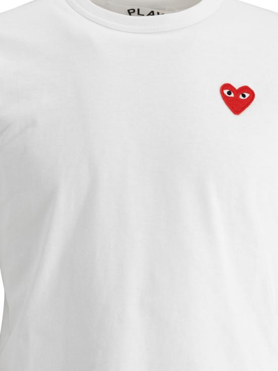25FW 꼼데가르송 반팔 티셔츠 AX T108 0512 WHITE White - COMME DES GARCONS
