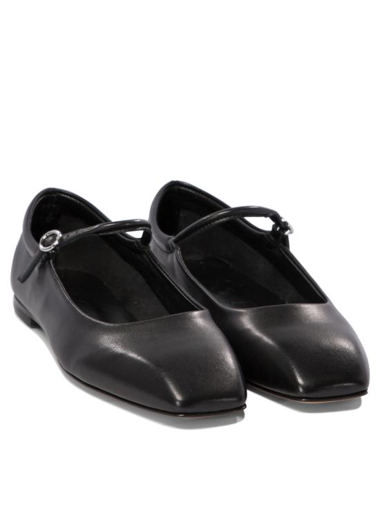 26SS 에이드 플랫 슈즈 UMANAPPA LEATHER BLACK Black - AEYDE