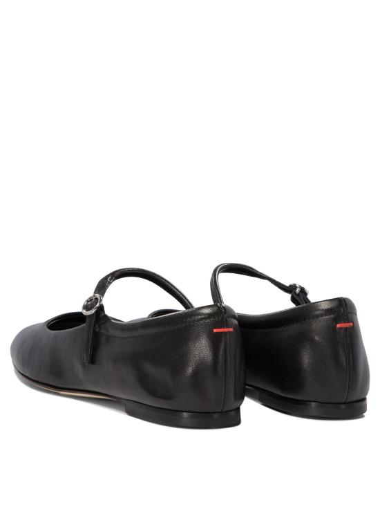 26SS 에이드 플랫 슈즈 UMANAPPA LEATHER BLACK Black - AEYDE