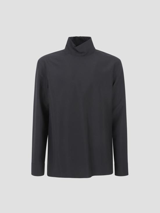 25FW 구찌 테크니컬 파나마 셔츠 850332ZAFKB 1000 BLACK