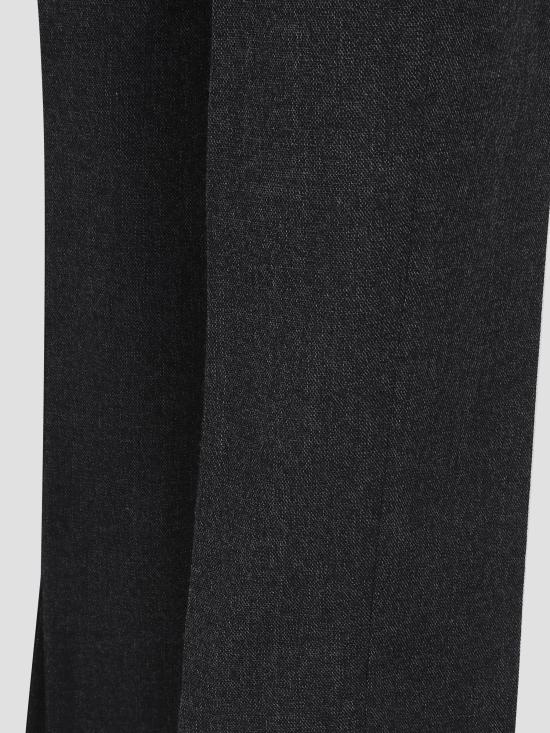 25FW 구찌 울 물리네 팬츠 850333Z7AXC 1016 GREY BLACK - GUCCI