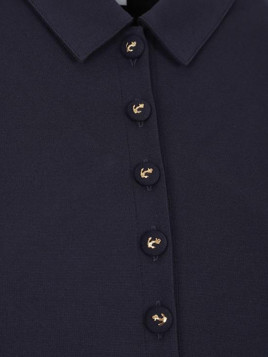 25FW 톰브라운 반팔 티셔츠 FJP111AJ0215 415 NAVY - THOM BROWNE