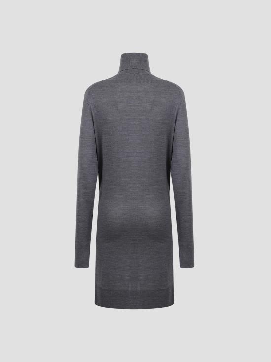 25FW 토템 후드 티셔츠 254WRT0615YA0087 020 MID GREY MELANGE - TOTEME