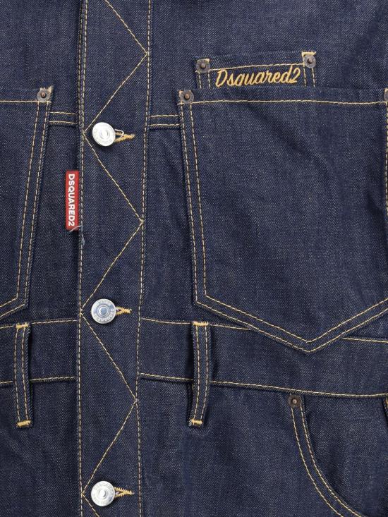 25FW 디스퀘어드2 데님 자켓 S71AN0627D30011470 BLUE DOM - DSQUARED2