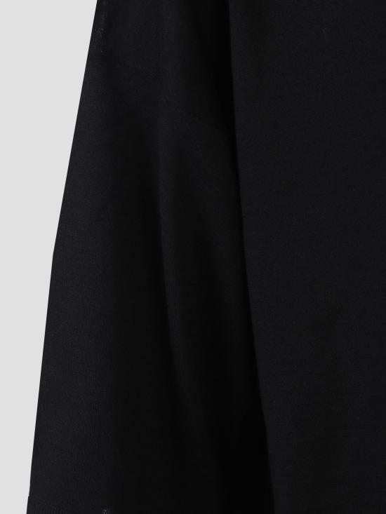 25FW 토템 반팔 티셔츠 254WRT0620YA0211 001 BLACK - TOTEME