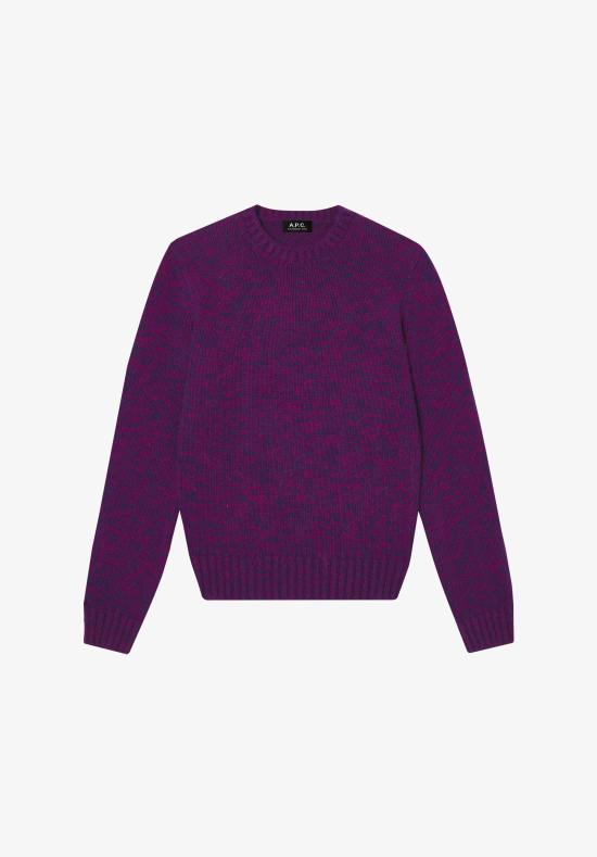 25FW 아페쎄 후드 티셔츠 WPABNF23451 HLA VIOLET MARINE