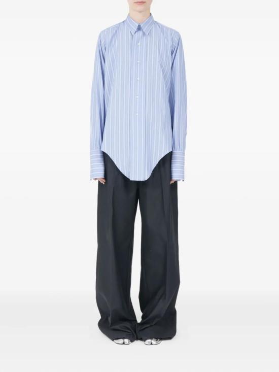 25FW 마르지엘라 셔츠 S29DT0006M35625 002F BLUE STRIPE - MAISON MARGIELA