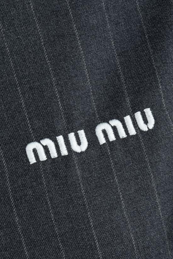 25FW 미우미우 자켓 ML1323174X F0480 Ardesia - MIU MIU