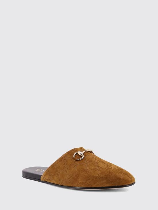 25FW 구찌 뮬/슬리퍼 850140AAFQV 2118 Brown - GUCCI