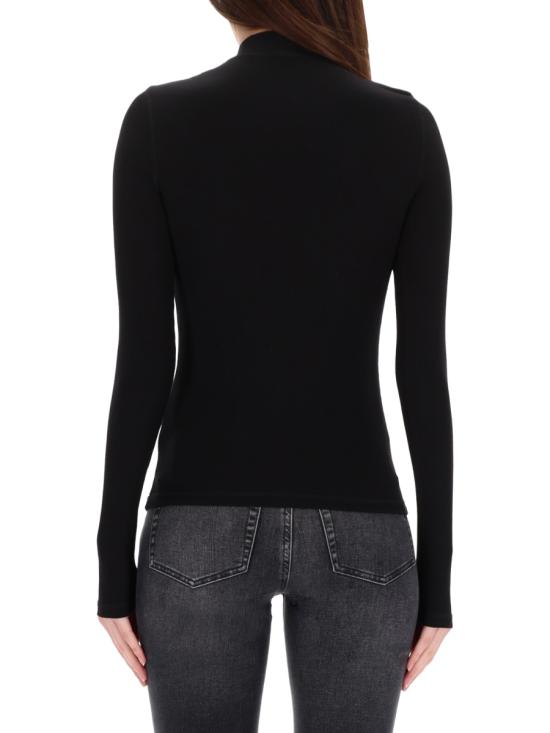 25FW 디젤 터틀넥 A103990BLAN9XX BLACK DOM - DIESEL