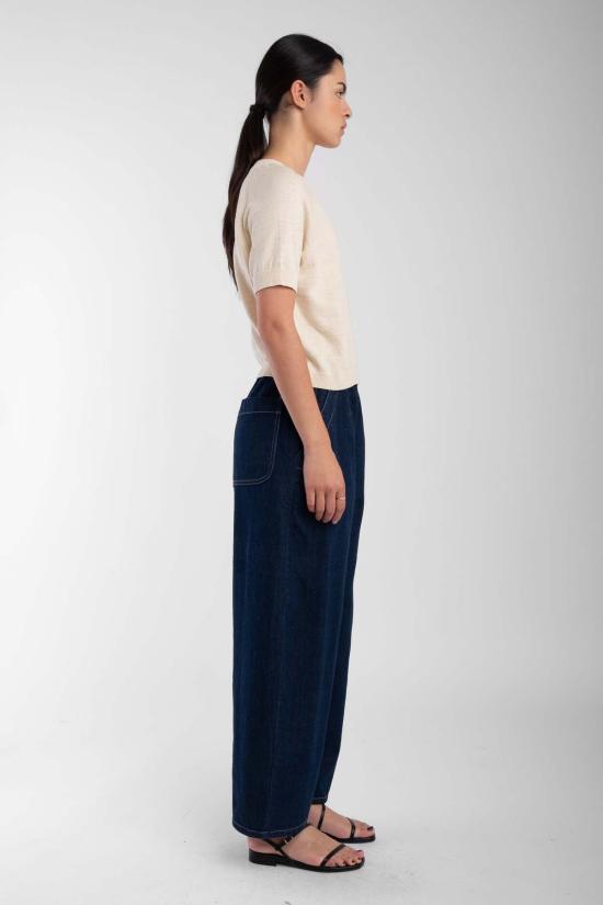  미셀라 그렉 스트레이트 팬츠 미카엘라 그렉 배럴 팬츠 - MICAELA GREG