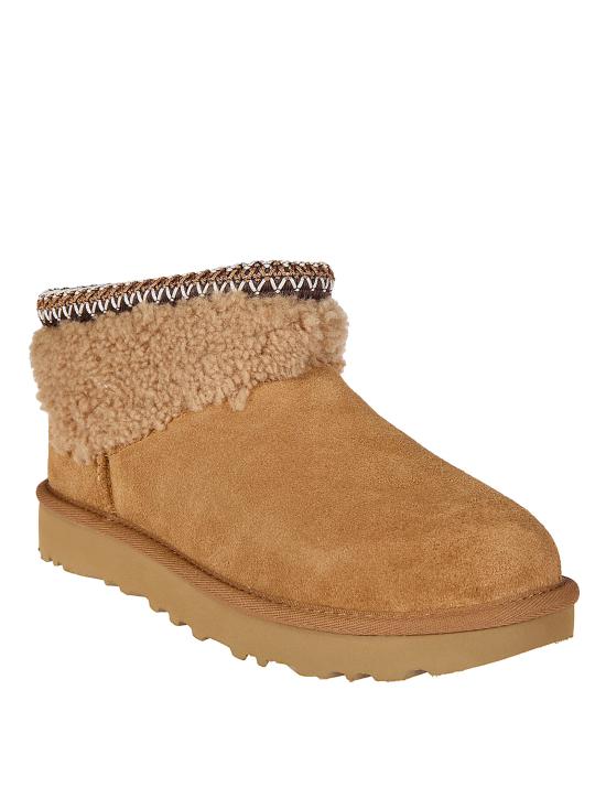 25FW 어그 클래식 울트라 미니 맥시 컬리 부츠 1158263 CHESTNUT DOM - UGG