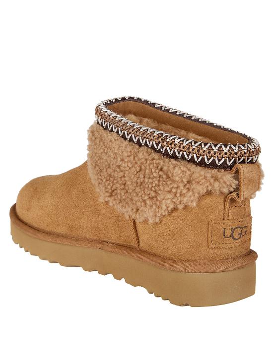 25FW 어그 클래식 울트라 미니 맥시 컬리 부츠 1158263 CHESTNUT DOM - UGG
