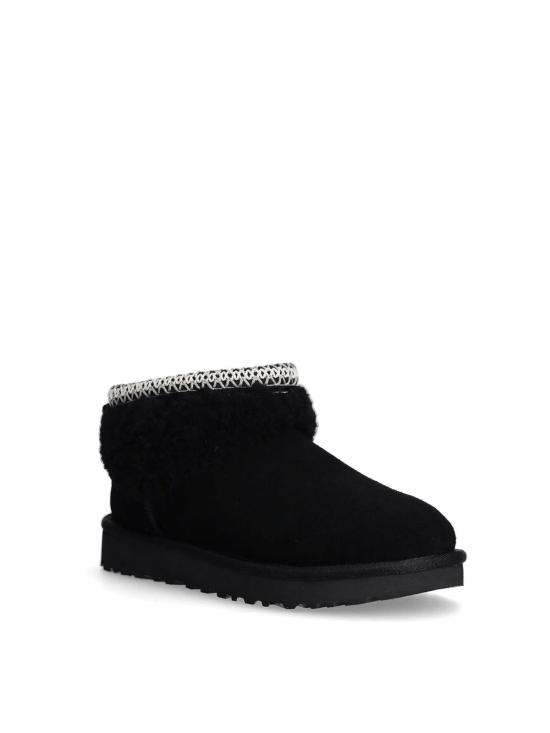 25FW 어그 클래식 울트라 미니 맥시 컬리 부츠 1158263 BLACK DOM - UGG