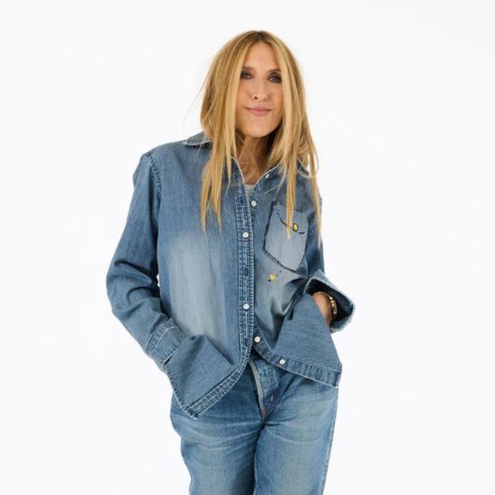  케리 로센탈 데님 셔츠 케리 로젠탈 미아 스튜디오 셔츠