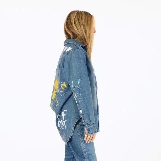  케리 로센탈 데님 셔츠 케리 로젠탈 미아 스튜디오 셔츠 - KERRI ROSENTHAL