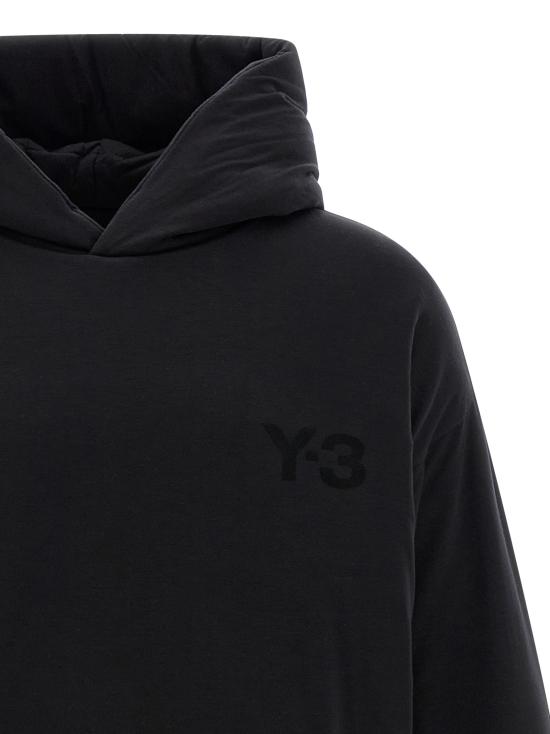 와이쓰리 후드 티셔츠 JY4556 BLACK DOM - Y-3