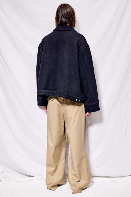  어셈블리 뉴욕 자켓 어셈블리 블랙 울 파이어맨 박스 재킷 - ASSEMBLY NEW YORK