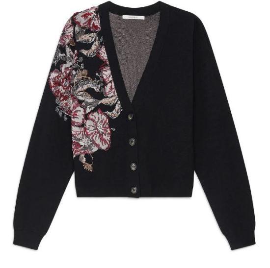 25FW 말리파르미 가디건 JN37027820620B99 Black