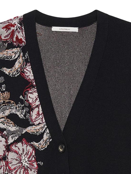 25FW 말리파르미 가디건 JN37027820620B99 Black - MALÌPARMI