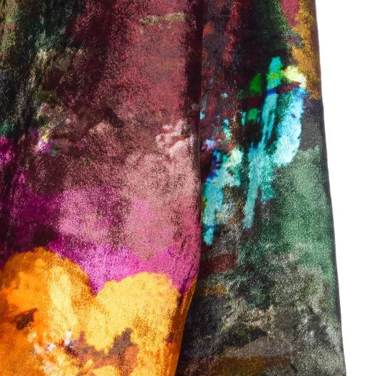 25FW 야비 케이프 YC19JKT 49SV YC19FS 02 SH SCREEN MULTICOLOUR - YAVI