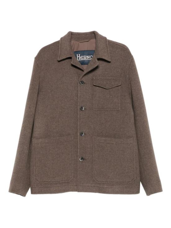 25FW 에르노 소프트 울 필드 자켓 FI000138U33475R2700 BROWN