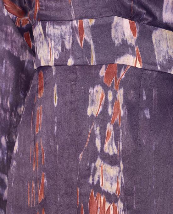 25FW 야비 롱 원피스 D 137 SHELLUSC DDCR 1 PURPLE - YAVI