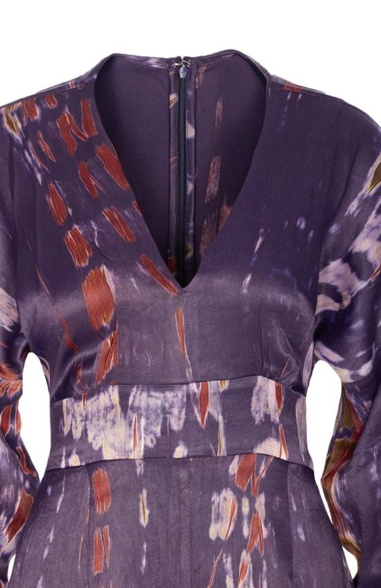 25FW 야비 원피스 D 137 SHELLUSC DDCR 1 PURPLE - YAVI