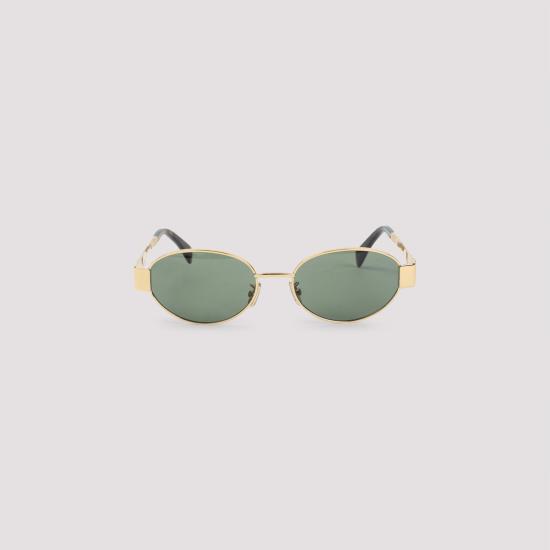 26SS 셀린느 선글라스 4S235CMLB 35SG GOLD GREEN METALLIC - CELINE