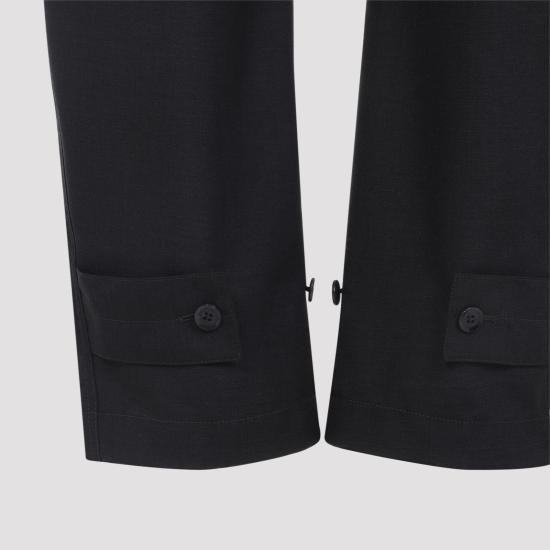 25FW 르메르 스트레이트 팬츠 PA1223 LF414 BK996 COAL GREY - LEMAIRE